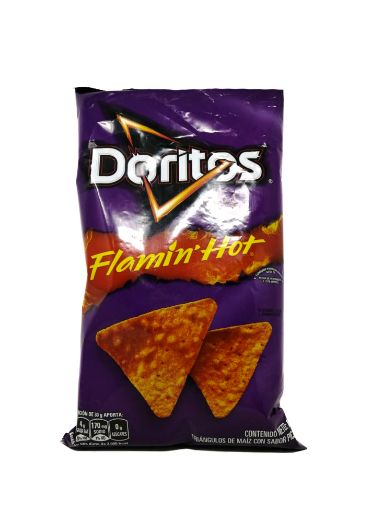 Imagen de TORTILLA CHIPS DORITOS FLAMIN HOT  150,00 g 