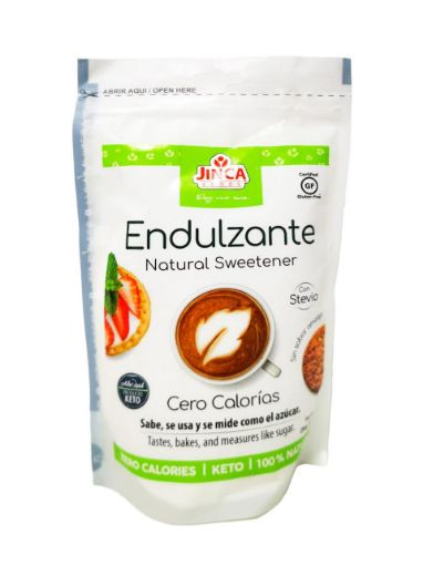 Imagen de ENDULZANTE  JINCA FOODS NATURAL KETO CERO CALORIAS 230 g