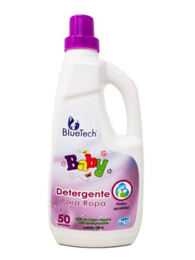 Imagen de DETERGENTE BLUETECH BABY LIQUIDO PARA ROPA 100% BIODEGRADABLE 1500 ML