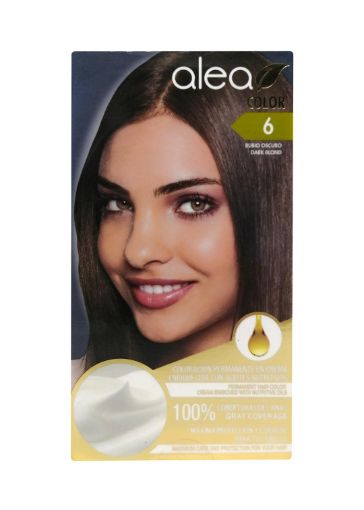 Imagen de TINTE ALEA PARA CABELLO RUBIO OSCURO #6 135 ml 