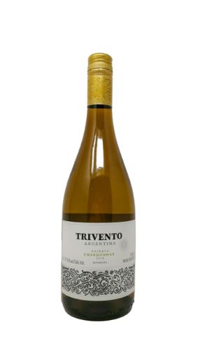 Imagen de VINO BLANCO TRIVENTO CHARDONNAY RESERVA 750 ml 