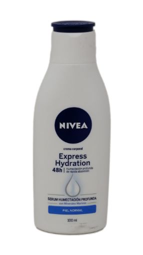 Imagen de CREMA CORPORAL NIVEA EXPRESS HYDRATION PIEL NORMAL 100 ML