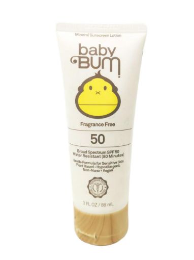 Imagen de LOCION BABY SUN BUM DE PRTECCION SOLAR SIN FRAGANCIA SPF 50 88 ml 