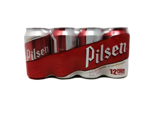 Imagen de OFERTA PILSEN 4200 ML-12 UND CERVEZA LATA 350 ML 