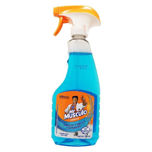 Imagen de LIMPIADOR MR MUSCULO VIDRIOS  500 ml 