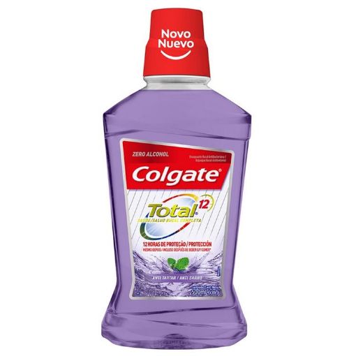 Imagen de ENJUAGUE BUCAL COLGATE TOTAL 12 ANTISARRO 500,00 ml 