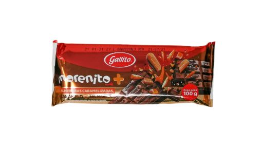 Imagen de CHOCOLATE  GALLITO TABLETA MORENITO MIX  100 g