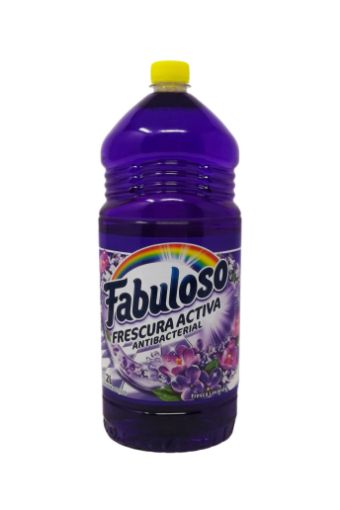 Imagen de LIMPIADOR FABULOSO FRESCURA ACTIVA AROMA LAVANDA 2000 ml 