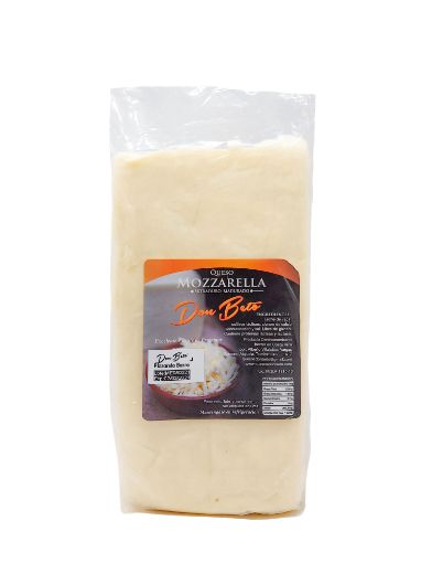 Imagen de QUESO TIPO MOZARELLA  DON BETO A GRANEL BLOQUE DE 2.7 KG 