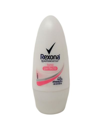 Imagen de DESODORANTE  REXONA MOTIONSENSE TONO PERFECTO PARA MUJER EN ROLL ON 50.00 ML