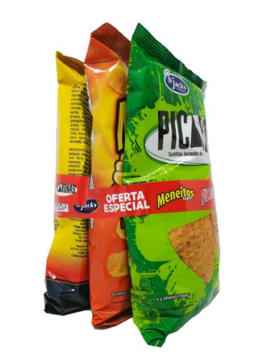 Imagen de OFERTA JACK'S 310 G-1 UND PICARITAS125 G+1 UND MENEITOS SUPER 60 