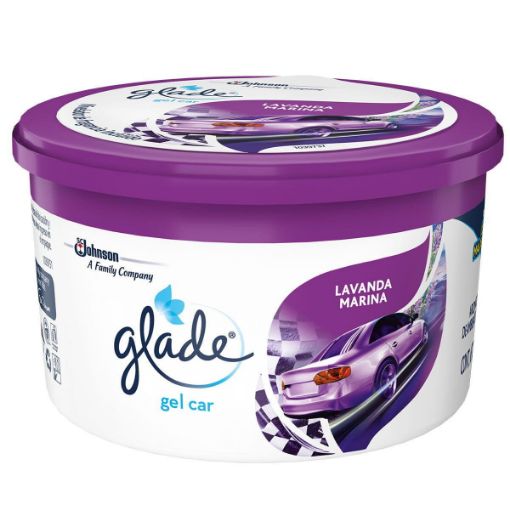 Imagen de AROMATIZANTE  GLADE MINI GEL LAVANDA MARINA 70 g 