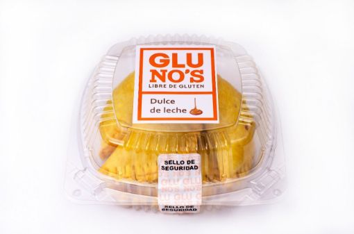 Imagen de EMPANADAS GLUNOS DULCE DE LECHE 5 UND LIBRES DE GLUTEN 150 g 