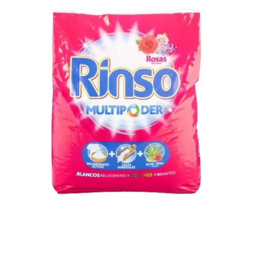 Imagen de DETERGENTE RINSO EN POLVO ROSAS Y LILAS 8500.00 G