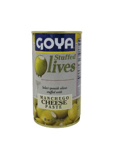 Imagen de ACEITUNA GOYA RELLENAS CON QUESO MANCHEGO 149 g 