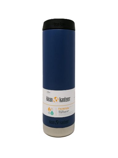 Imagen de BOTELLA KLEAN KANTEEN TKWIDE CAFE CAP COLOR REAL TEAL 1 UND 592 ml 