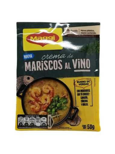 Imagen de CREMA MAGGI DE MARISCOS AL VINO 50 g 