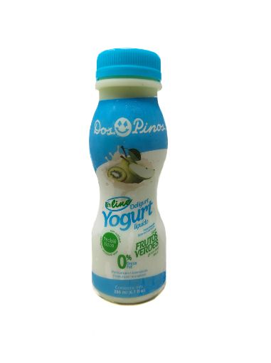 Imagen de YOGURT DOS PINOS DELIGURT IN LINE 0% GRASA FRUTOS VERDES 200 ml 