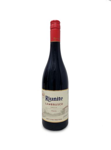 Imagen de VINO TINTO RIUNITE LAMBRUSCO 750 ML