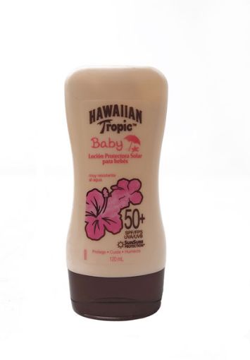 Imagen de BLOQUEADOR HAWAIIAN TROPIC BABY FACES 50 120 ML