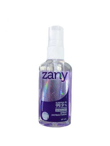 Imagen de ALCOHOL  ZANY ANTIBACTERIAL EN SPRAY  60 ml 