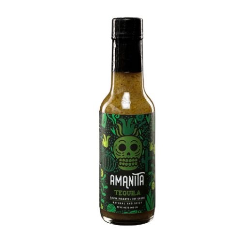 Imagen de SALSA PICANTE AMANITA TEQUILA SIN GLUTEN 160 ML