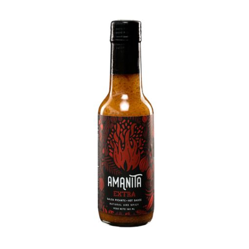 Imagen de SALSA PICANTE AMANITA VEGANA SIN GLUTEN 160 ML