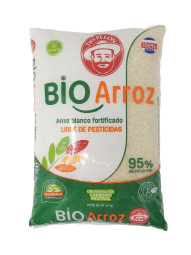 Imagen de ARROZ TÍO PELÓN BIO ARROZ FORTIFICADO 95% GRANO ENTERO 4000 g 