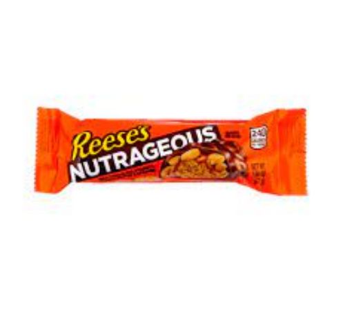 Imagen de CHOCOLATE REESES NUTRAGEOUS RELLENO CON MANTEQUILLA DE MANI  47 g 