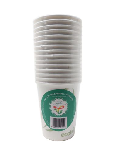 Imagen de VASO TICO BIOPLAST DESECHABLE HOT ECOTAINER N12 15 und 