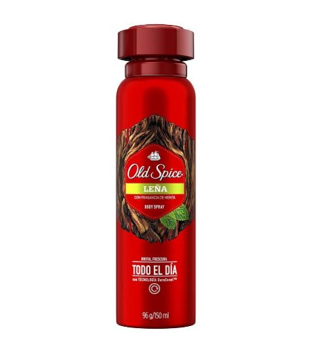 Imagen de DESODORANTE OLD SPICE  LEÑA PARA HOMBRE EN AEROSOL 150.00 ML