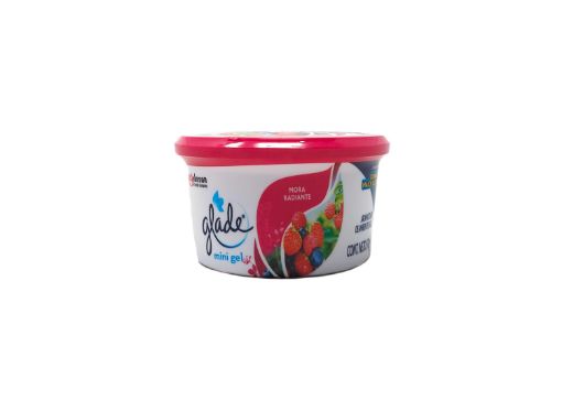 Imagen de AROMATIZANTE GLADE MINI GEL MORA RADIANTE 70 g 