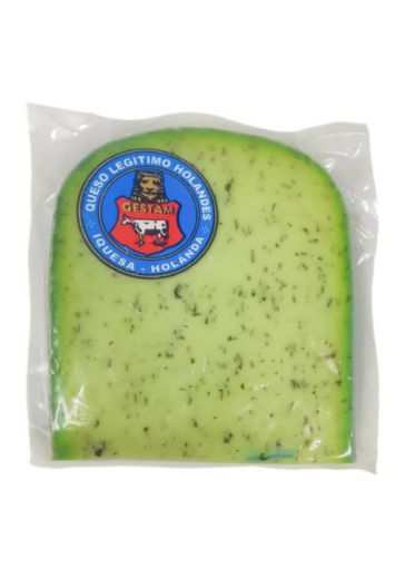 Imagen de QUESO GOUDA BV GESTAM CON PESTO VERDE 180 g 