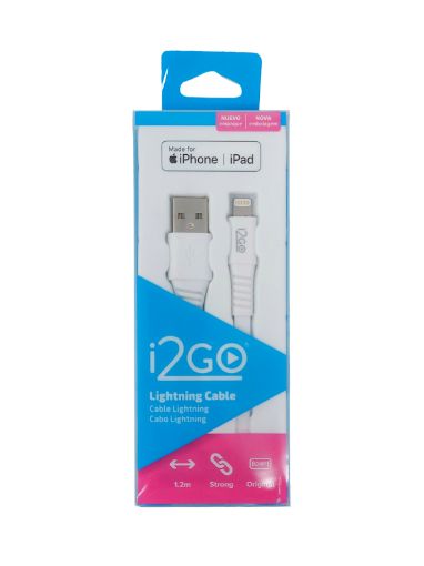 Imagen de CABLE USB I2GO IPHONE 5 6 Y 7