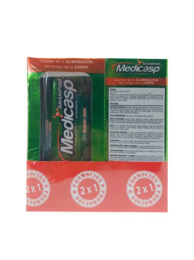 Imagen de OFERTA SHAMPOO MEDICASP USO DIARIO 2 UND 130 ml 