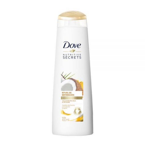 Imagen de SHAMPOO DOVE RITUAL DE REPARACION CON ACEITE DE COCO & CURCUMA 400 ml 