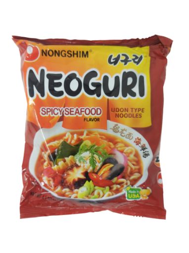 Imagen de SOPA INSTANTANEA NONGSHIM NEOGURI SABOR MARISCOS PICANTE 120 und 