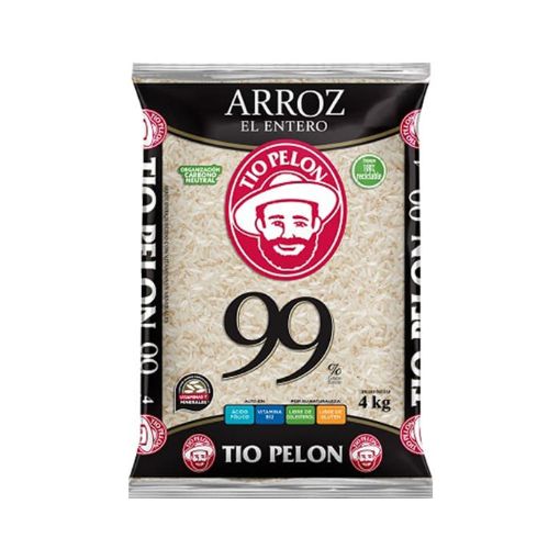 Imagen de ARROZ TÍO PELÓN  99% GRANO ENTERO  4000 g 