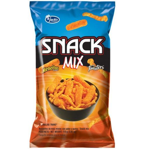 Imagen de BOCADILLOS JACKS SNACKS MIX 110 g 