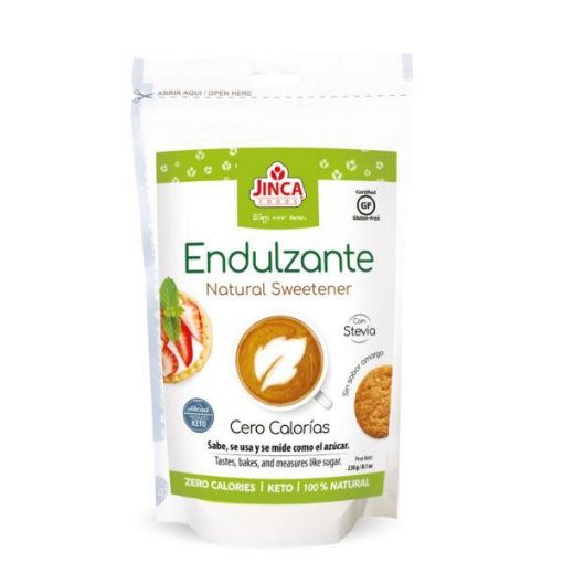 Imagen de ENDULZANTE ERITRITOL NATURAL JINCA FOODS 230 G 