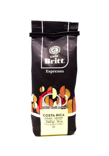 Imagen de CAFÉ BRITT ESPRESSO EXPORTACION MOLIDO 340 g 