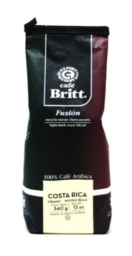 Imagen de CAFE BRITT FUSION EN GRANO 340 G