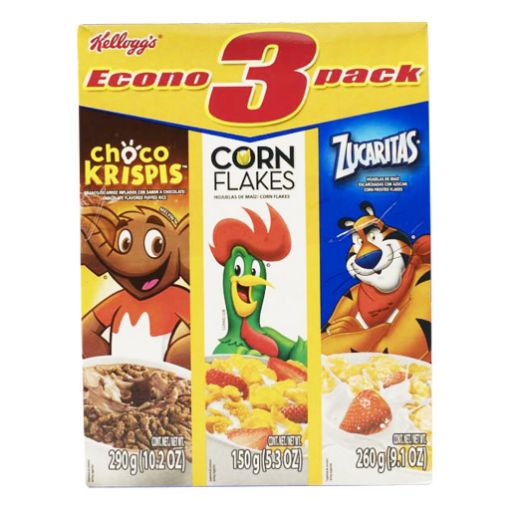 Imagen de OFERTA KELLOGGS 3 UND CEREAL 700 G