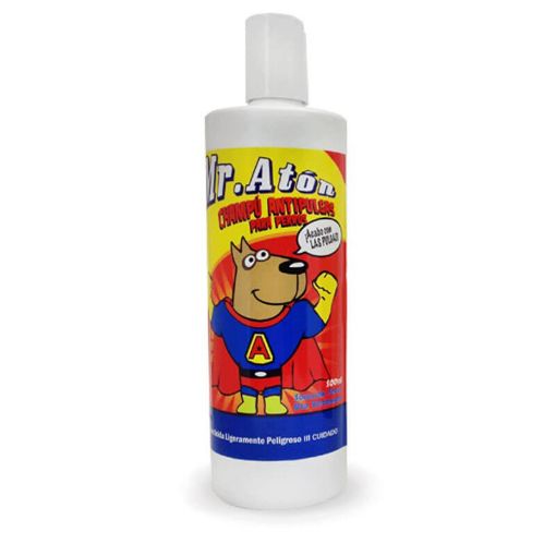 Imagen de SHAMPOO PARA PERRO MR ATON ANTIPULGAS 500 ML