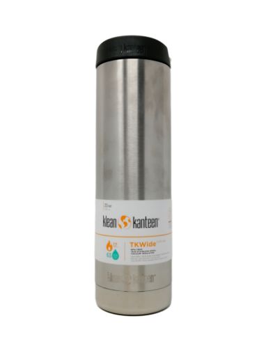 Imagen de BOTELLA KLEAN KANTEEN TKWIDE CAFE CAP ACERO INOXIDABLE I UND 592 ml 