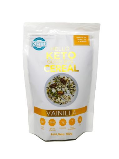 Imagen de CEREAL HELLO  KETO VAINILLA DOYPACK 360 g 