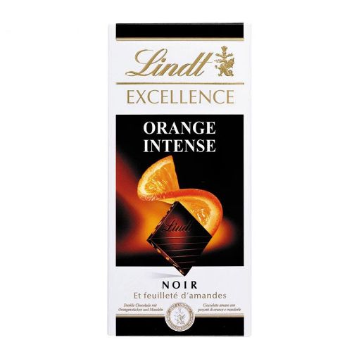 Imagen de CHOCOLATE LINDT OSCURO EXCELLENCE NARANJA INTENSA TABLETA 100,00 g 