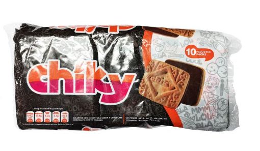 Imagen de GALLETA CHIKY CHOCOLATE 10 UND 400 g 