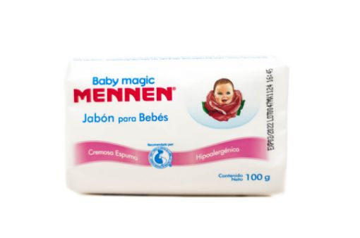 Imagen de JABON MENNEN BABY MAGIC HIPOALERGÉNICO CREMOSA ESPUMA 90 g 