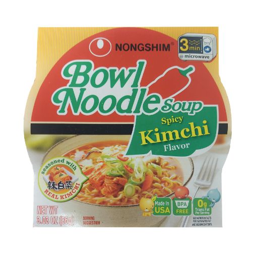 Imagen de SOPA INSTANTANEA NONGSHIM SABOR KIMCHI PICANTE 86 g 